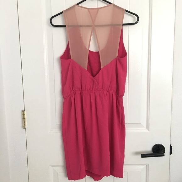 Embellished Pink Casual Dress - Picture 4 of 4